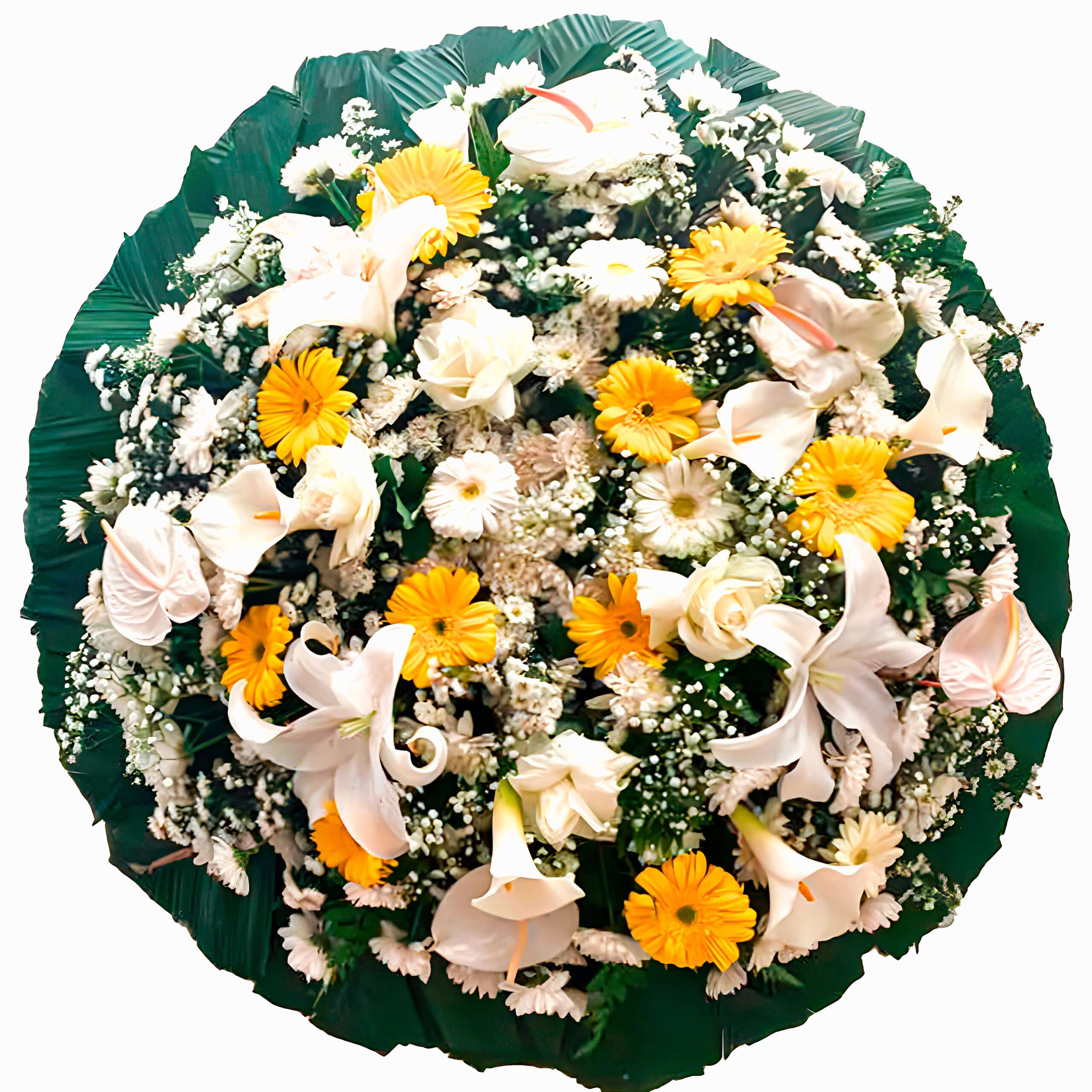 Coroa de Flores Ouro A