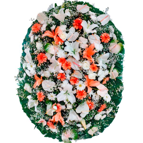 Coroa de Flores Platina F