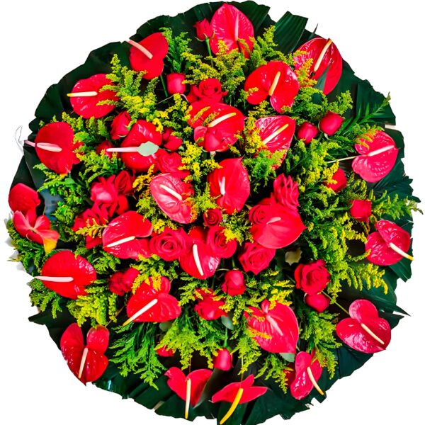 Coroa de Flores Tradicional E