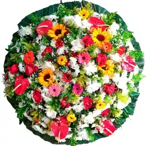 Coroa de Flores Ouro G