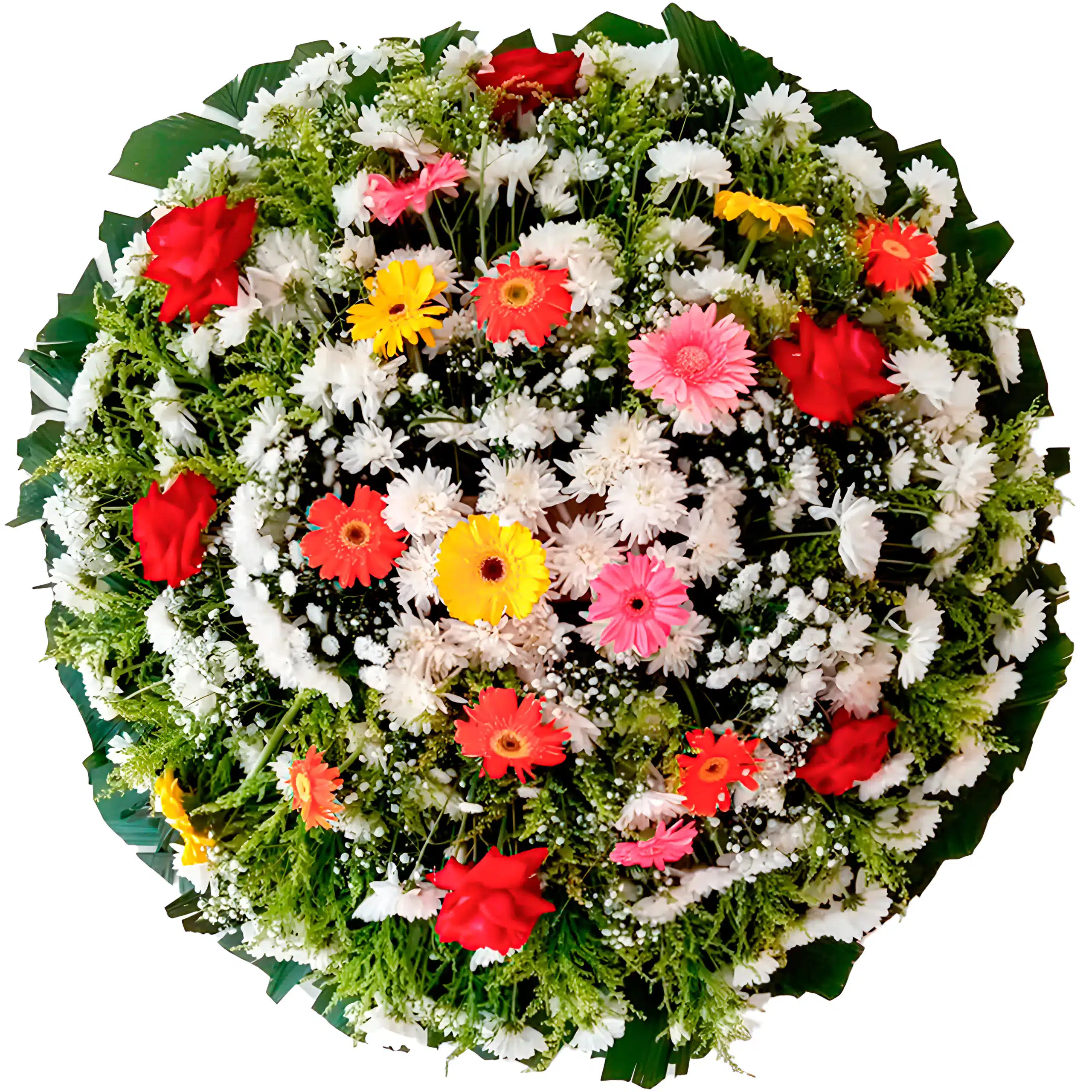 Coroa de Flores Ouro C