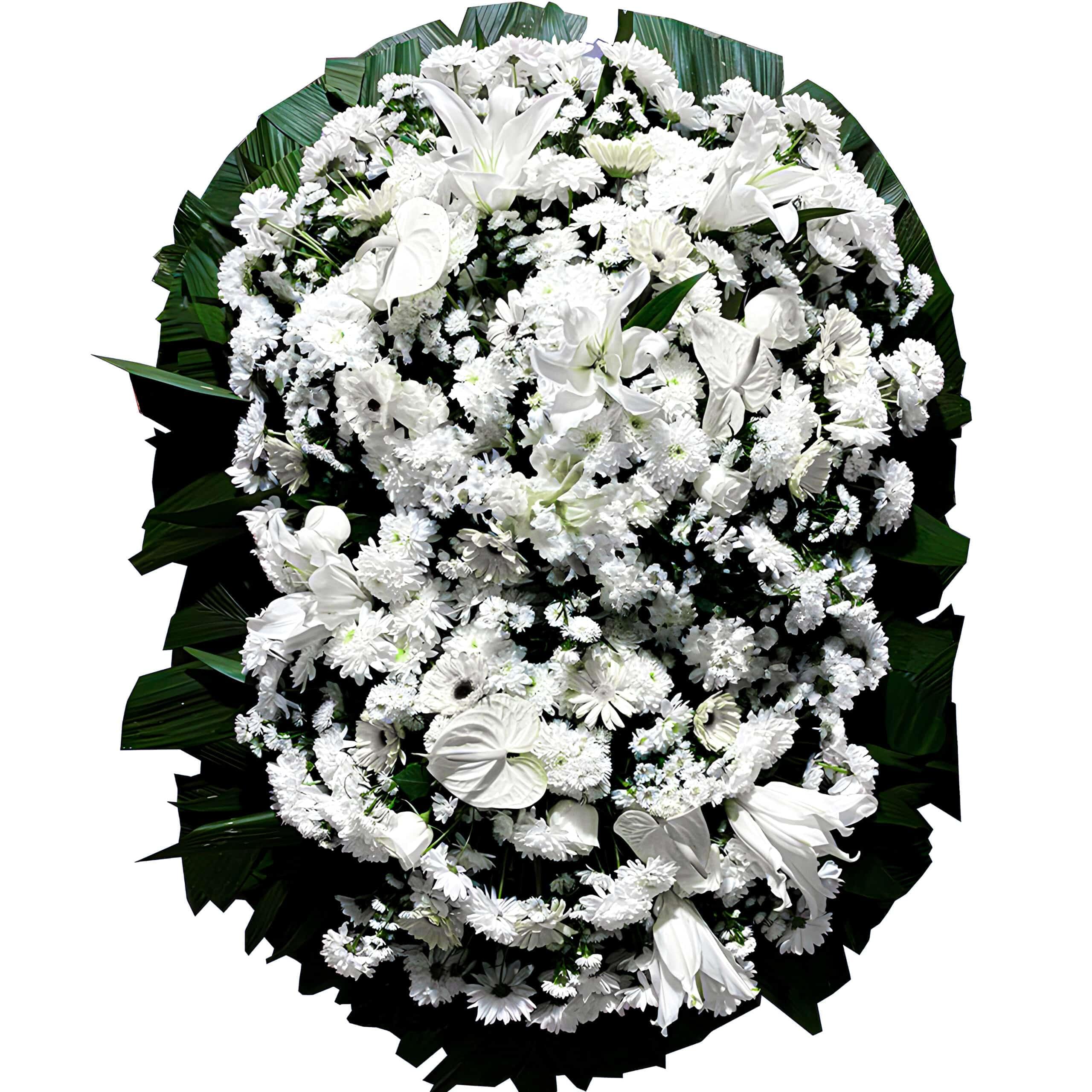 Coroa de Flores Platina A